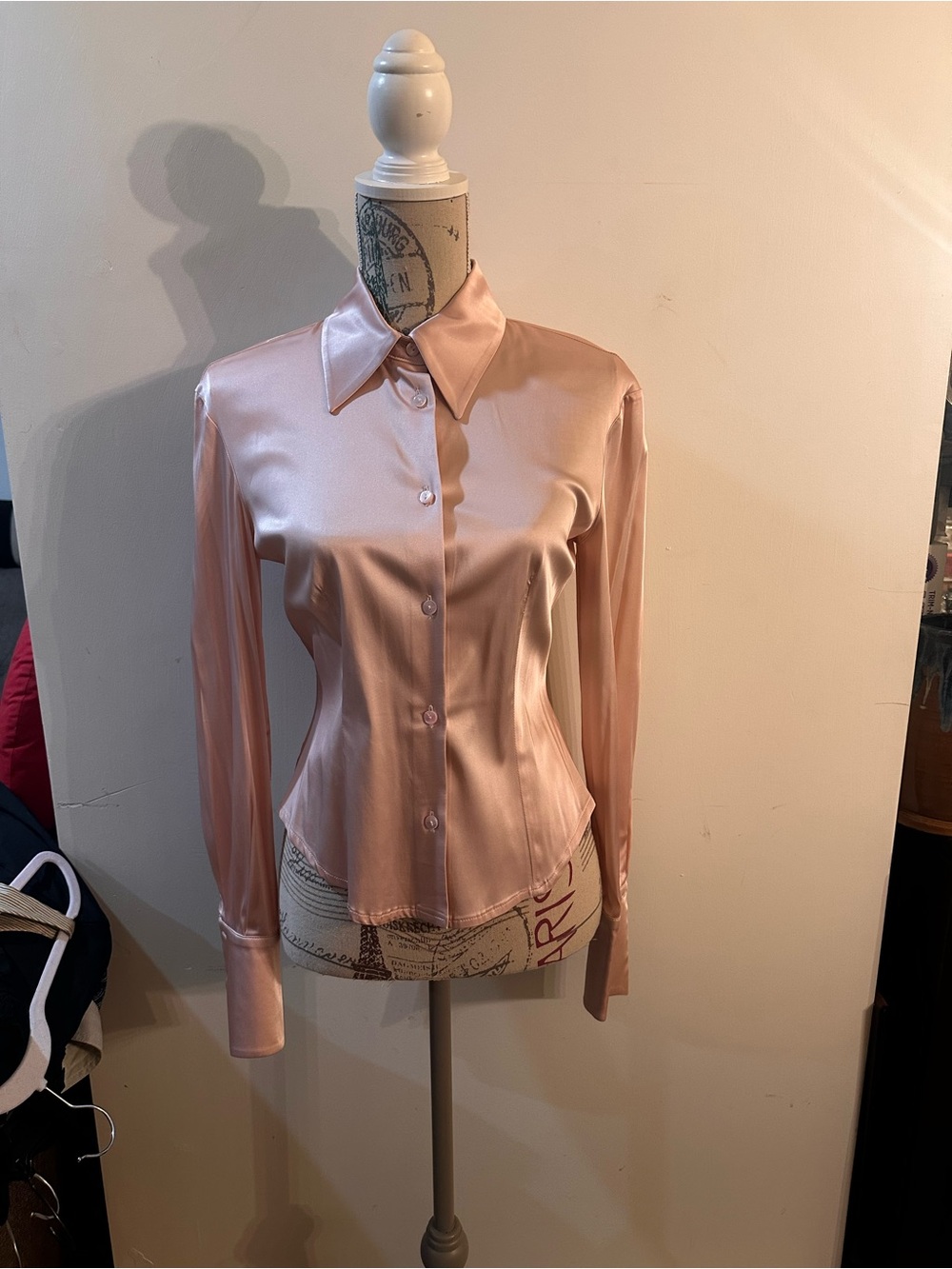 Montana Blu Light Pink Silk Button Down